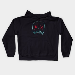 Led Mask Kids Hoodie